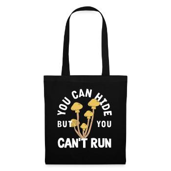 Mushroom picker You can hide - Tote Bag - black - Front