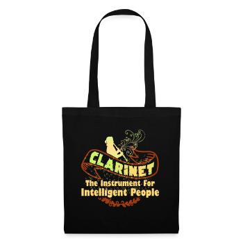 Clarinet The Instrument For Intelligent People - Tote Bag - black - Front