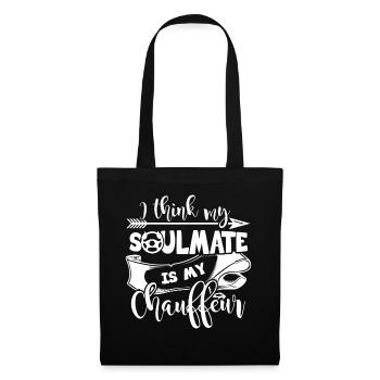 Chauffeur Is My Soulmate - Tote Bag - black - Front
