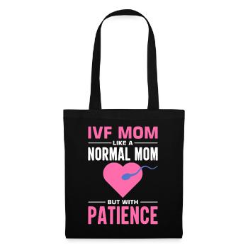Vitro Fertilization IVF - Tote Bag - black - Front