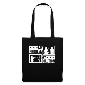 Bird Photography My Problem My Pictogram Dad Mom - Tote Bag - black - Front