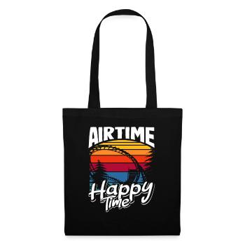 Airtime Roller Coaster Happy Time - Tote Bag - black - Front