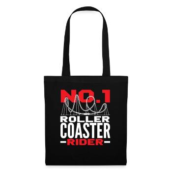 No. 1 Roller Coaster Rider Adventure - Tote Bag - black - Front