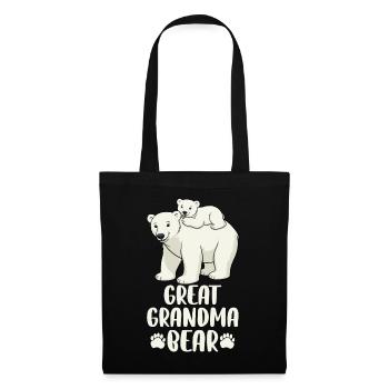 Great Grandma Bear - Tote Bag - black - Front