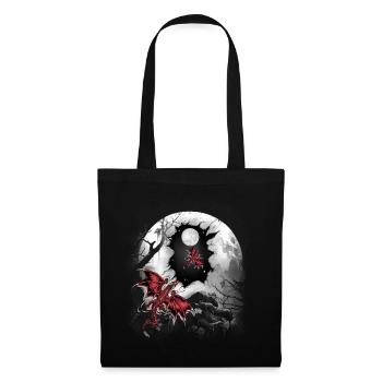 Dragon Dragon Mythical Creature Fable Fairy Tale - Tote Bag - black - Front
