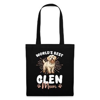 Irish Glen of Imaal Terrier La meilleure maman Glen du monde - Sac en tissu - noir - Devant
