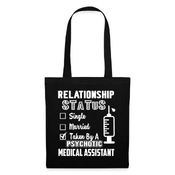 Medical Assistant Relationship - Tote Bag - black - Front