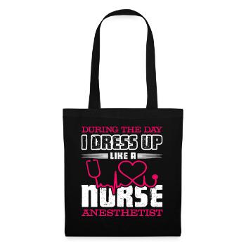 Nurse Anesthetist Dress Up Like Nurse Anesthetist - Tote Bag - black - Front