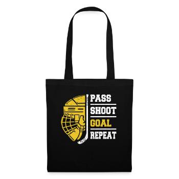 Eishockey, Eishockeyspieler, Eis-Hockey - Tote Bag - black - Front