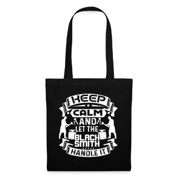 Blacksmith Let The Blacksmith Handle It - Tote Bag - black - Front