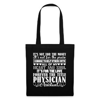 Forever Title Physician Assistant - Tote Bag - black - Front