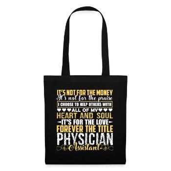 Forever Title Physician Assistant - Tote Bag - black - Front