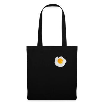 Egg Fried Egg Scrambled Eggs Breakfast Egg for Toast - Tote Bag - black - Front