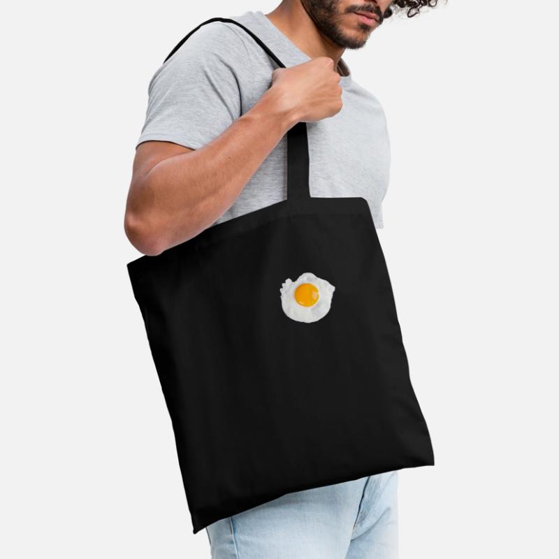 Egg Fried Egg Scrambled Eggs Breakfast Egg for Toast Tote Bag