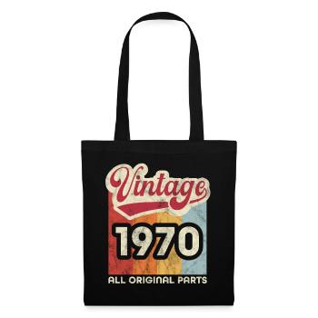 Millésime 1970 - Sac en tissu - noir - Devant