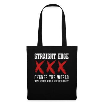 Danseuse de pole, Pole dance, Noël, Amour - Sac en tissu - noir - Devant