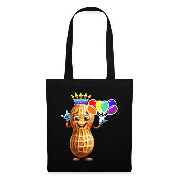 LGBT Peanut Birthday Peanuts Balloons - Tote Bag - black - Front