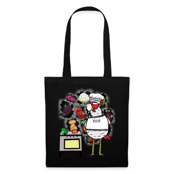 Chicken Cook Cooks Cook - Tote Bag - black - Front