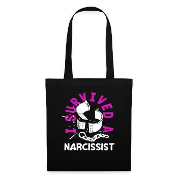 I have divorced a narcissist - Tote Bag - black - Front