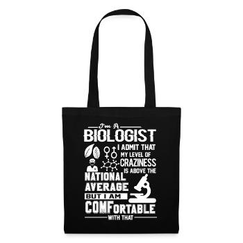 Biologist I am A Biologist - Tote Bag - black - Front