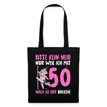 Please No Envy 50 Birthday - Tote Bag - black - Front