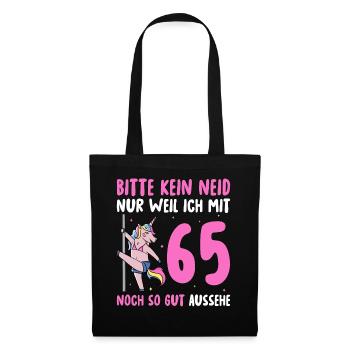 Please No Envy 65 Birthday - Tote Bag - black - Front