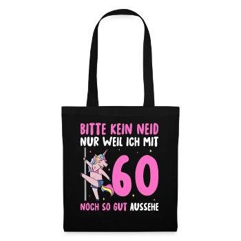 Please No Envy 60 Birthday - Tote Bag - black - Front