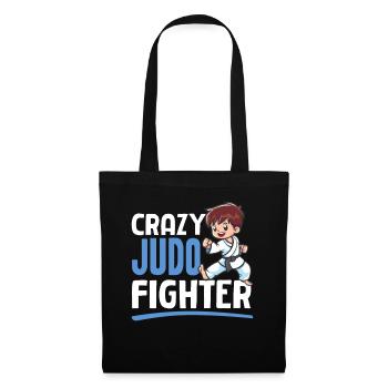 Judoka Judo Kids - Crazy Judo Fighter - Tote Bag - black - Front