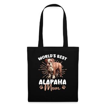 Alapaha Blue Blood Bulldog Groovy Alapaha Mom - Tote Bag - black - Front