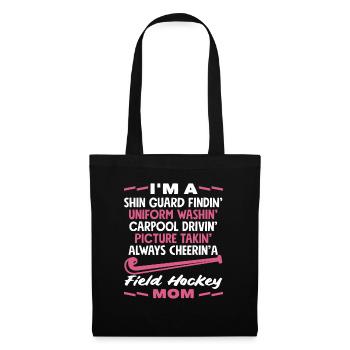 Field Hockey Player Mom Pride - Tote Bag - black - Front