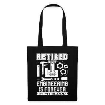 Engineer Engineering Is Forever In My Blood - Tote Bag - black - Front
