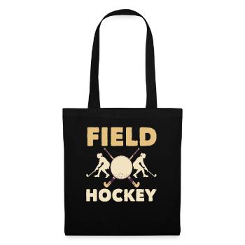 Hockey Player Field Sports Passion - Tote Bag - black - Front