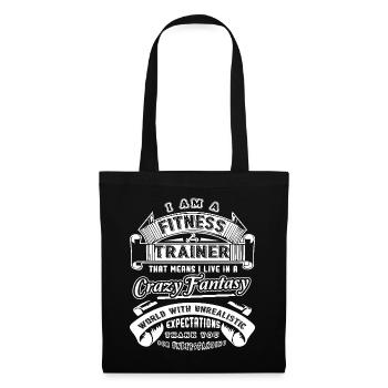 Fitness Trainer I Am A Fitness Trainer - Tote Bag - black - Front