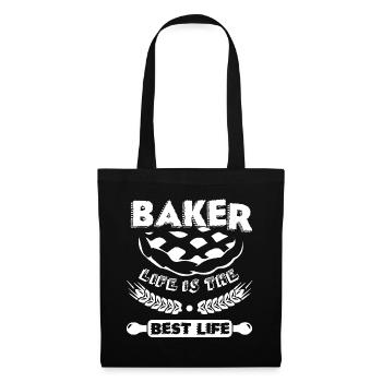 Baker Life Is The Best Life - Tote Bag - black - Front