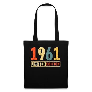Edition limitée 1961 - Sac en tissu - noir - Devant