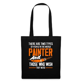 Painters and those who want to be painters - Tote Bag - black - Front