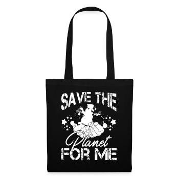 Earth Day Save The Planet Earth - Tote Bag - black - Front