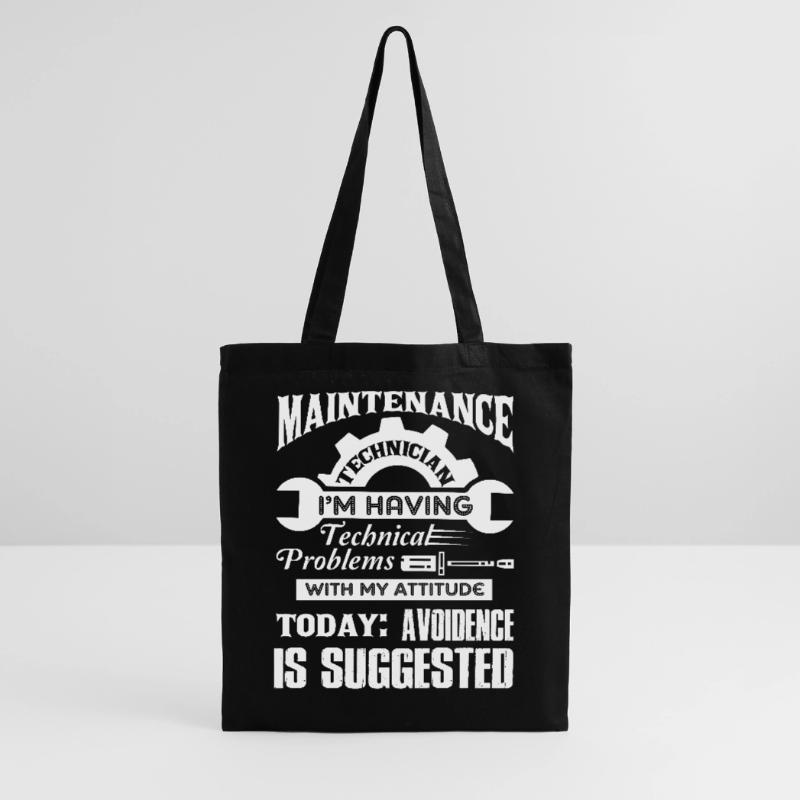 Maintenance Technician Having Technical Problems Tote Bag