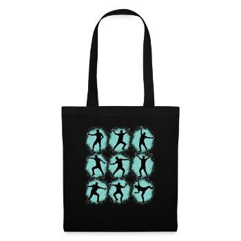 Breakdance Kids pour les Breakdancers de danse - Sac en tissu - noir - Devant