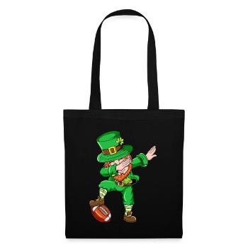 Sports Dab St Patricks Goblin Football Dabbing - Sac en tissu - noir - Devant