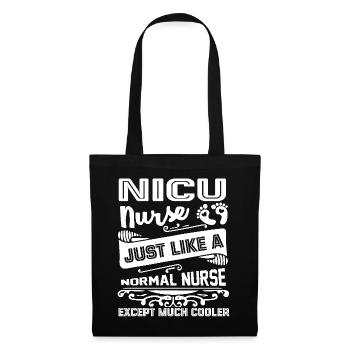 Nicu Nurse Is Cooler - Tote Bag - black - Front