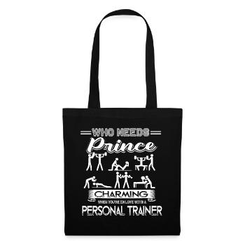 Personal Trainer In Love With Personal Trainer - Tote Bag - black - Front