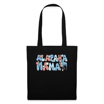Alapaha Blue Blood Bulldog Groovy Alapaha Mom - Tote Bag - black - Front