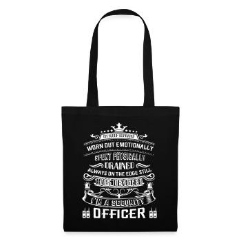 Security Officer I am A Security Officer - Tote Bag - black - Front