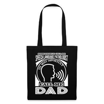 Speech Language Pathologist Dad - Tote Bag - black - Front
