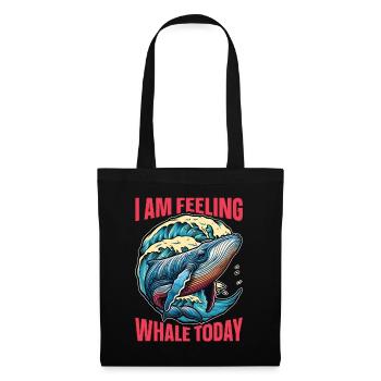 Whale Watching I Am Feeling Whale Marine Biologist - Tote Bag - black - Front
