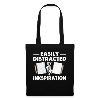Poésie Slam Encre Stimulation Slam Poésie - Sac en tissu - noir - Devant