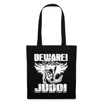 Judo Beware I Know Judo - Tote Bag - black - Front