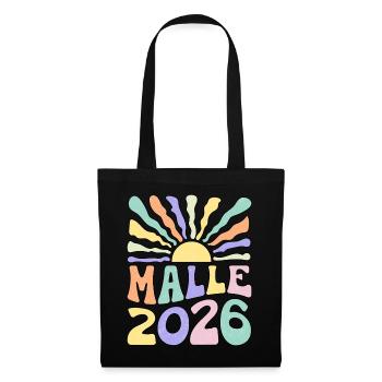 Malle 2026 - Stoffbeutel - Schwarz - Vorne