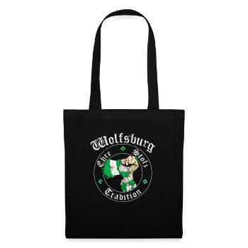 Wolfsburg Ehre Stolz Tradition No II - Stoffbeutel - Schwarz - Vorne